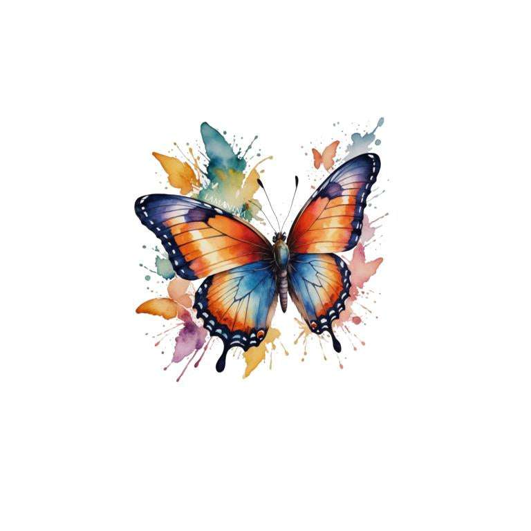 Schmetterling by Lamanina Kunstleder