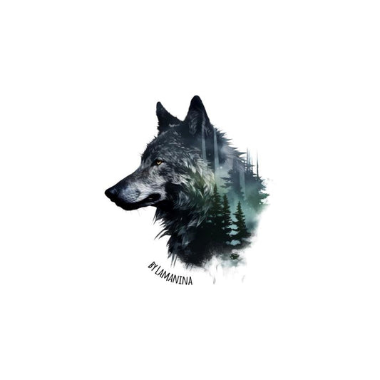 Kunstleder Wolf 2 by Lamanina